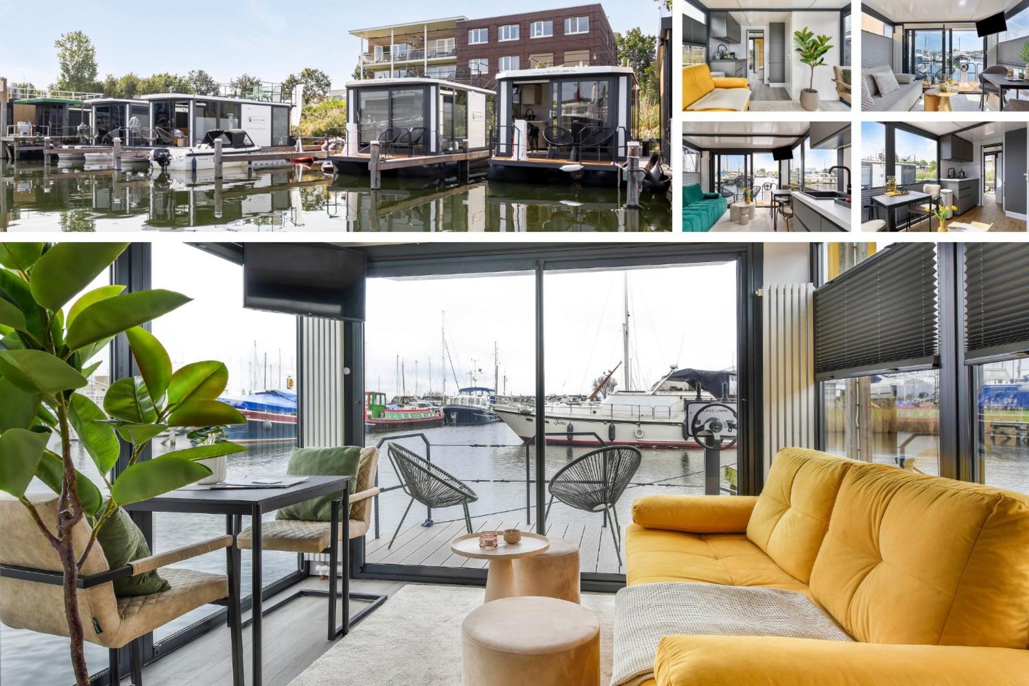 Cosy Tiny Houseboats Near Beach And Restaurants By Weltevreden Experience Zeewolde Zewnętrze zdjęcie
